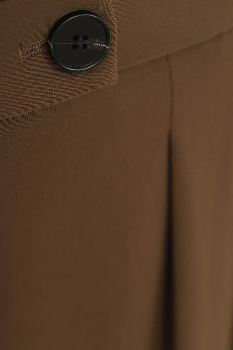 Dames broek bruin