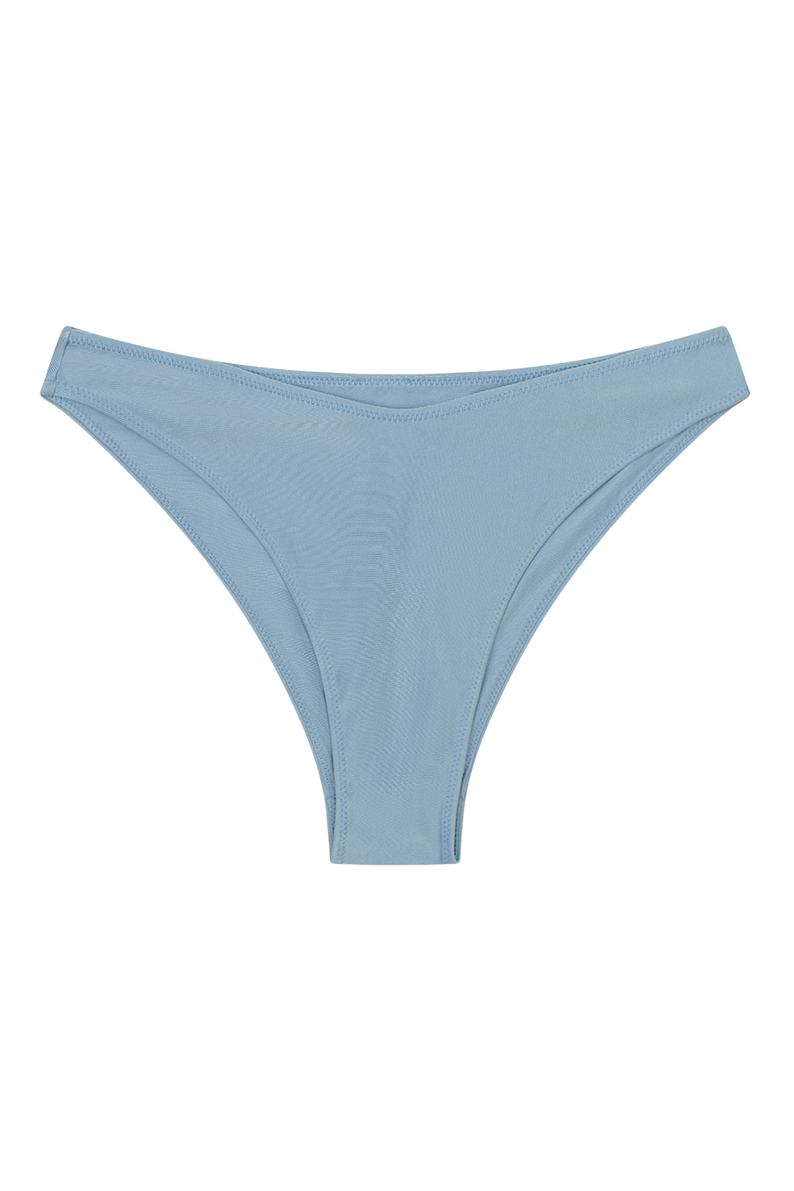Bad/beach dames bikini slip blauw