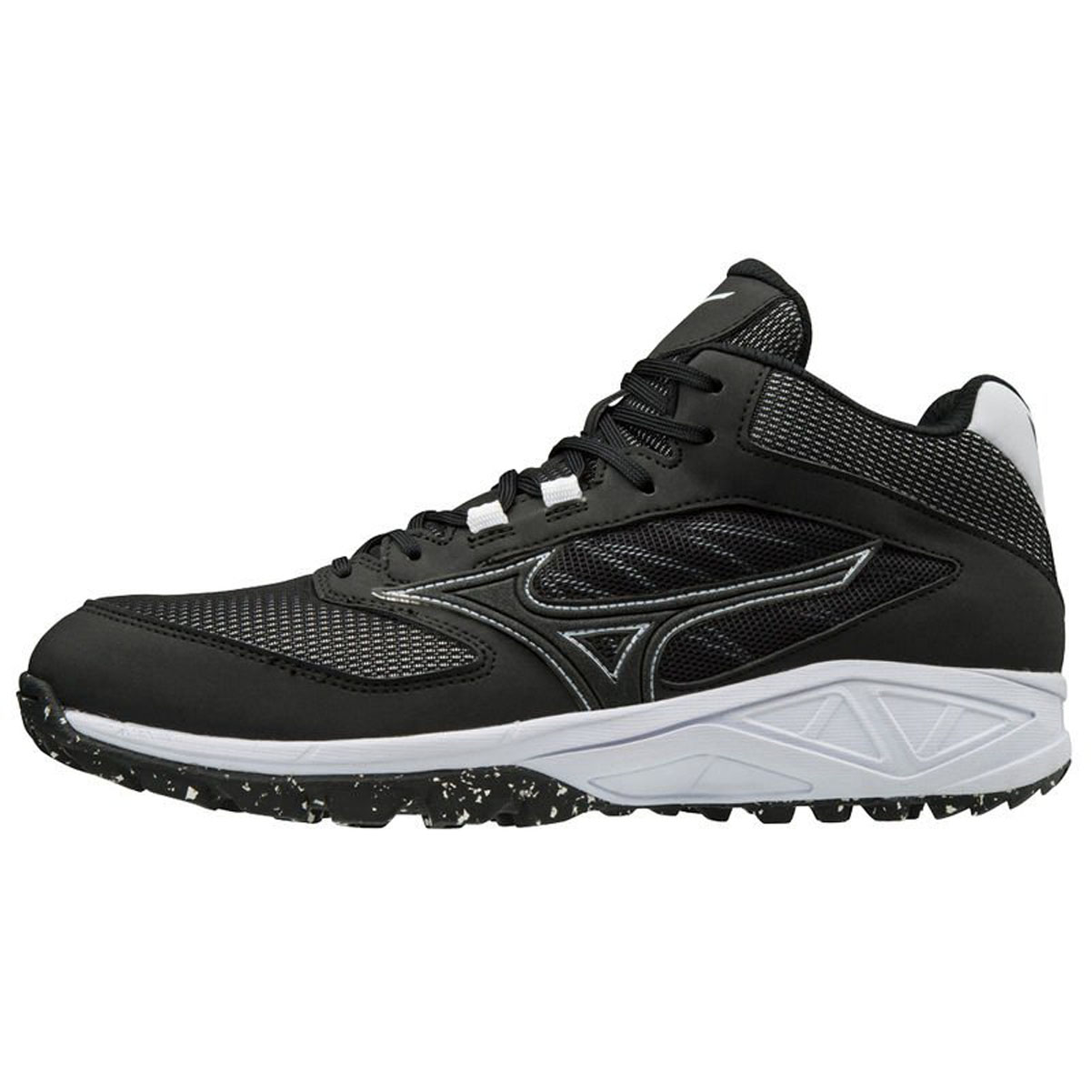 Mizuno Sarl Dominant AS Mid Black Zwart-1 1