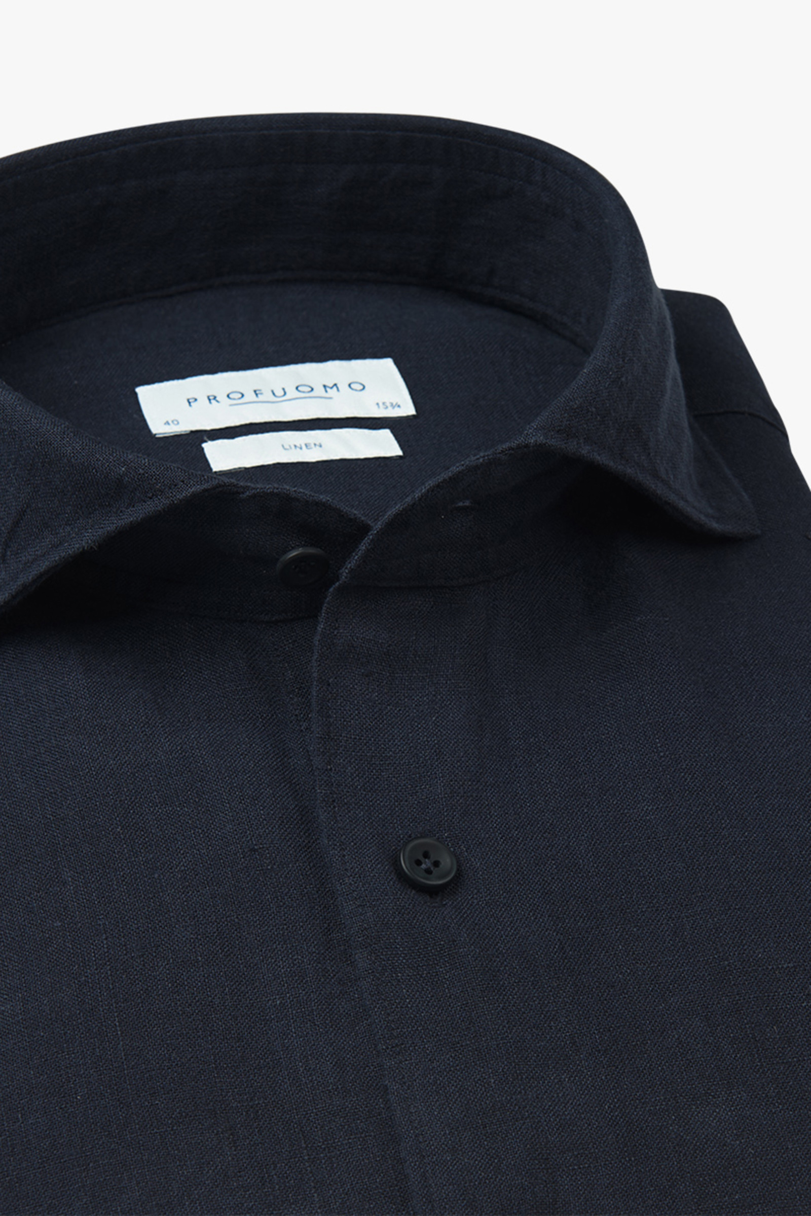 Heren overhemd lm casual blauw