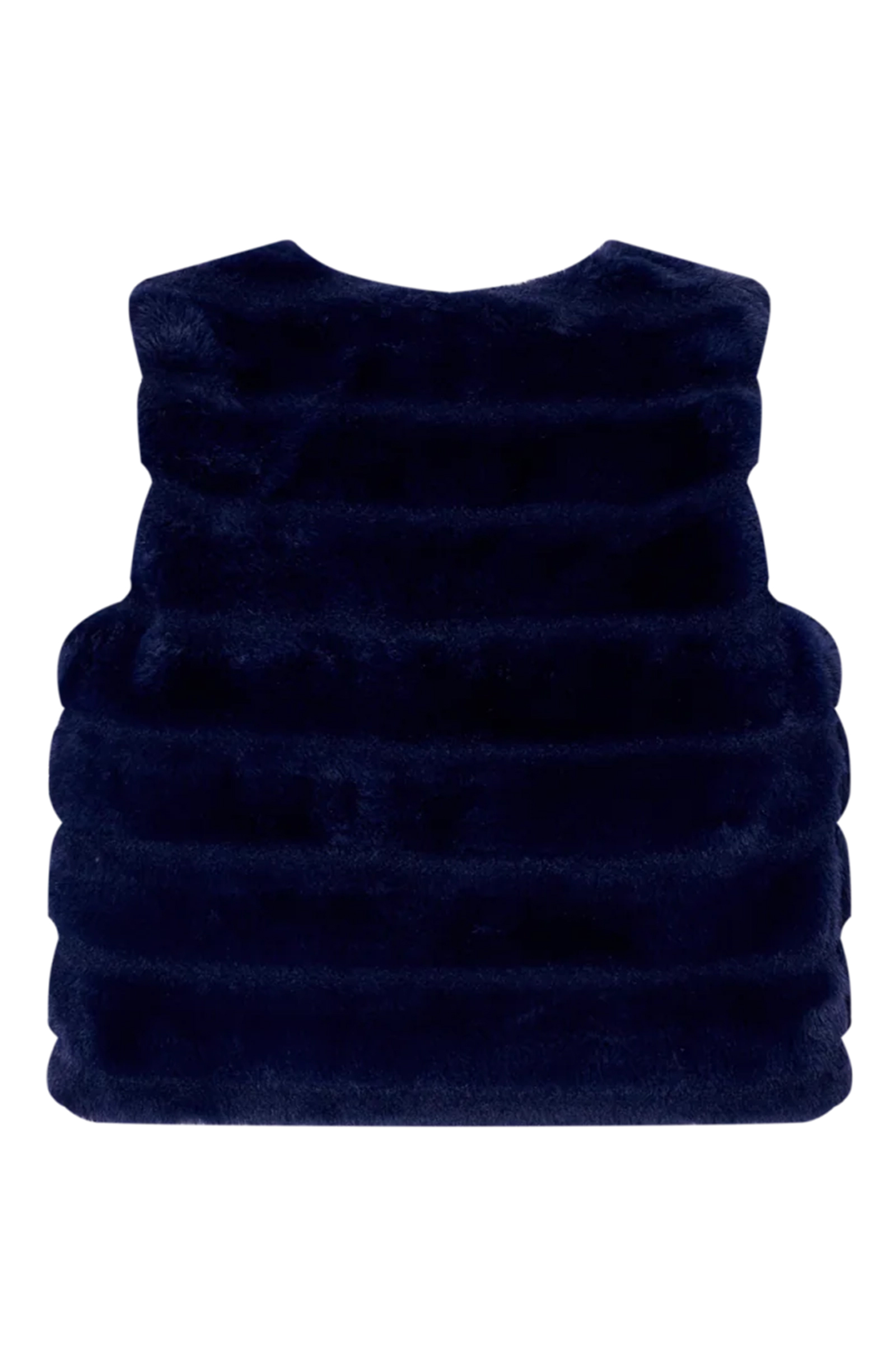 Meisjes gilet blauw