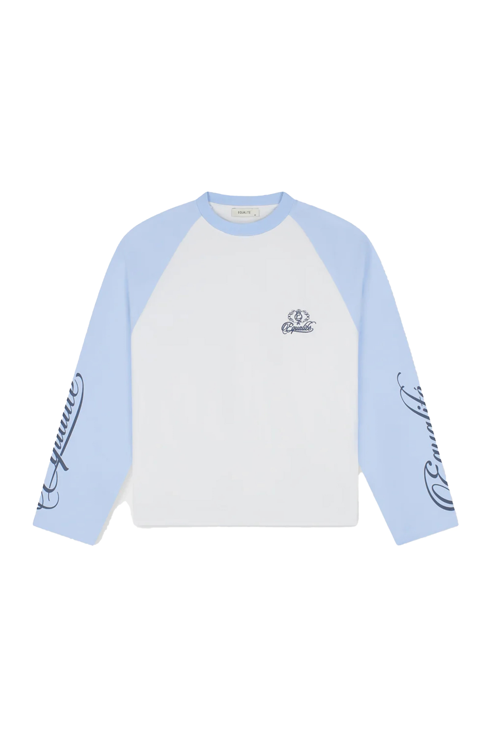 Heren t-shirt lange mouw wit