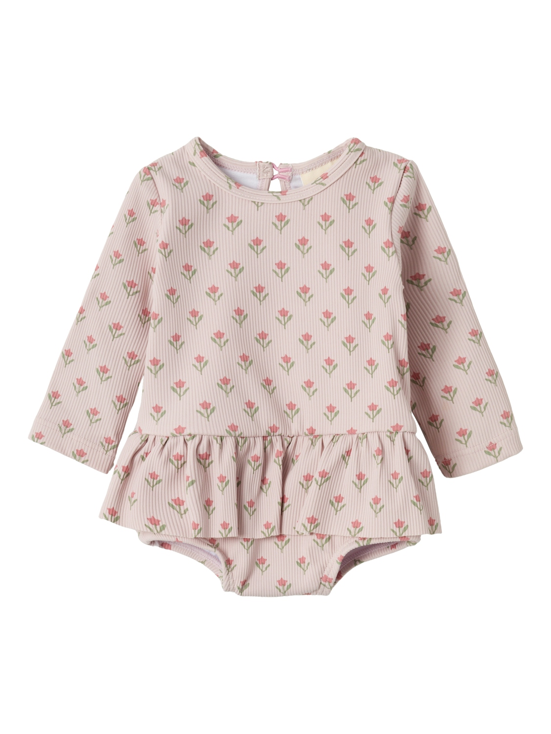 Bad/beach meisjes badpak mode blauw