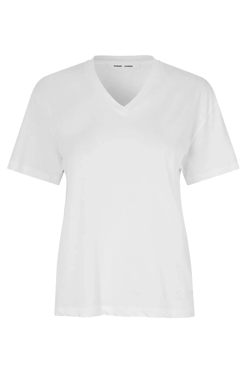 Dames t-shirt korte mouw wit