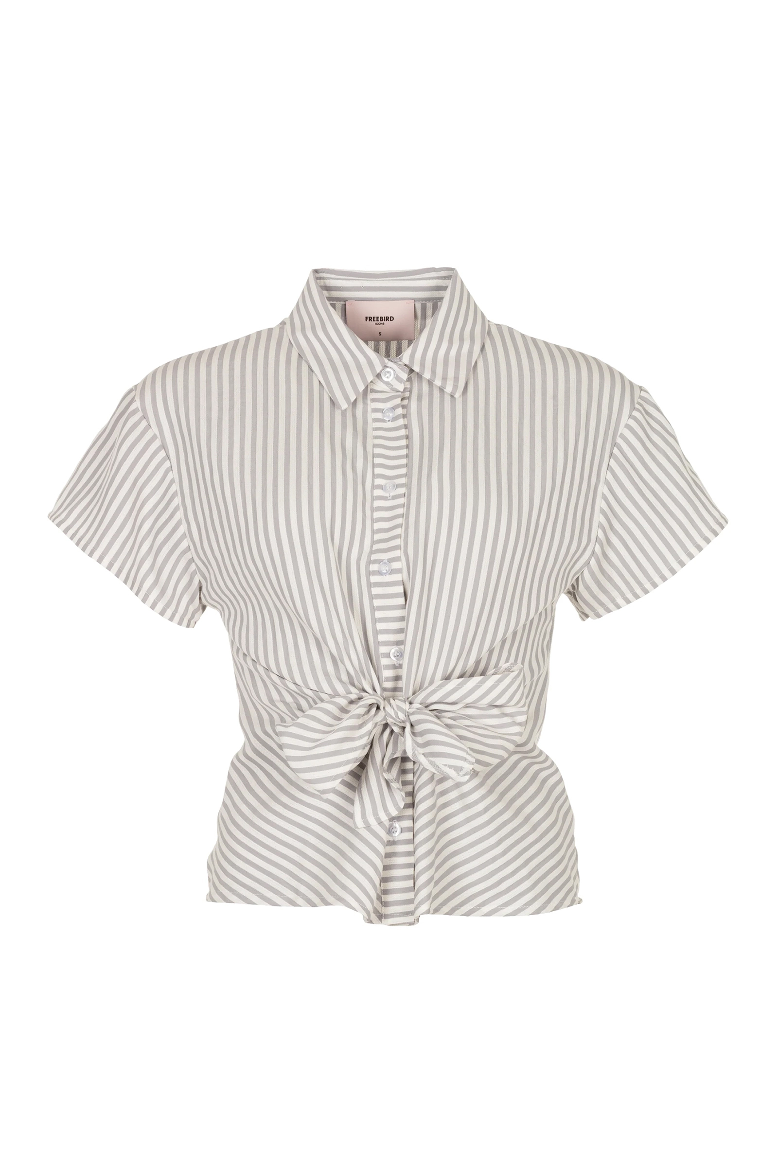 Dames blouse lange mouw ecru