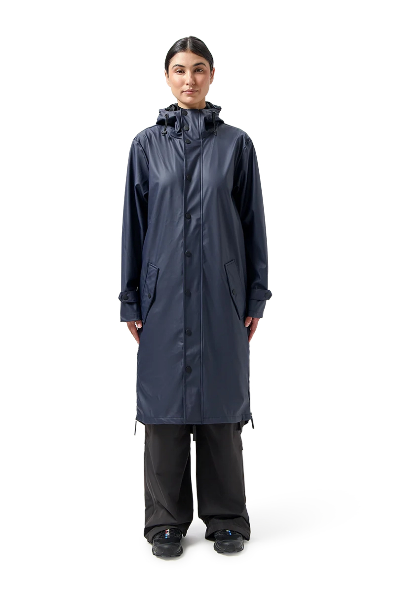 Dames jas blauw