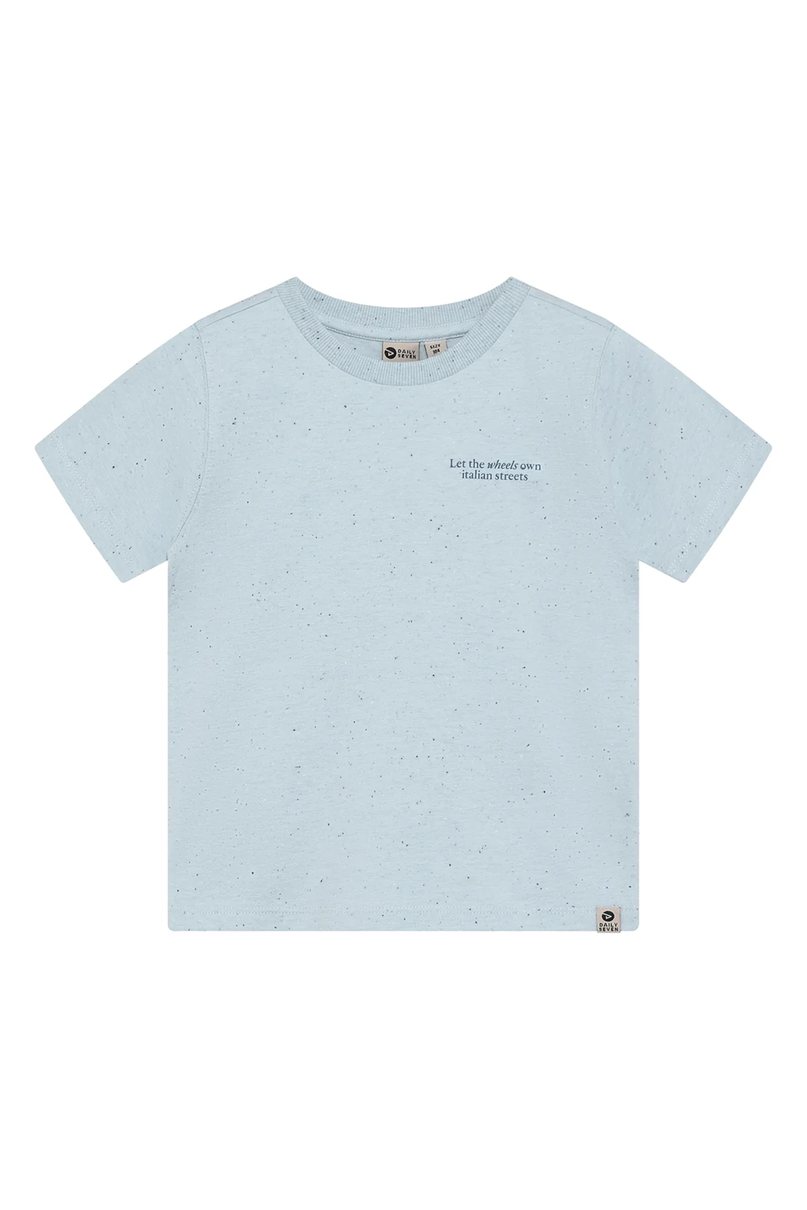 Jongens t-shirt korte mouw blauw