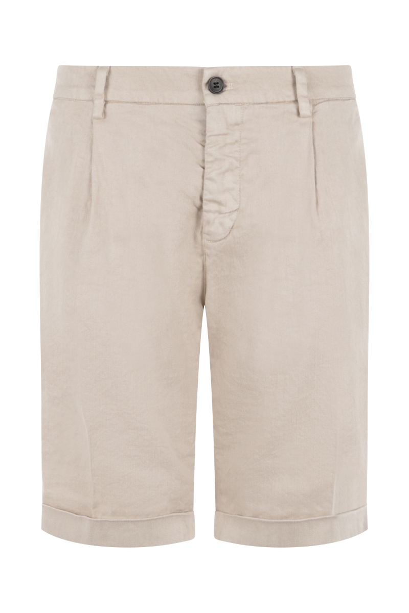 Heren short bruin