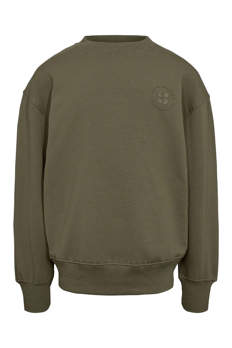 Meisjes sweater groen