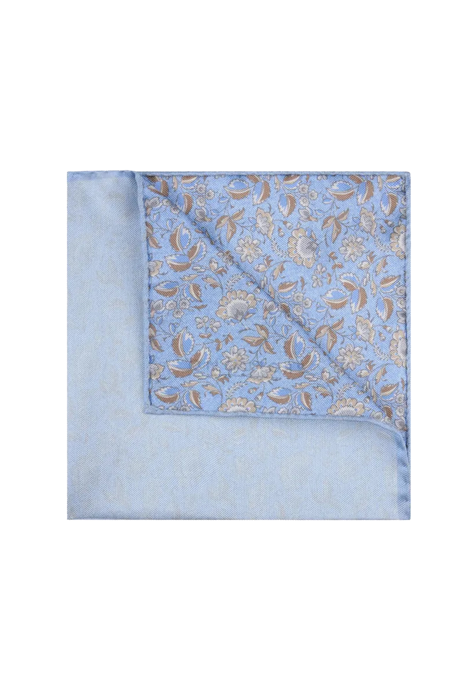 Heren pochet blauw