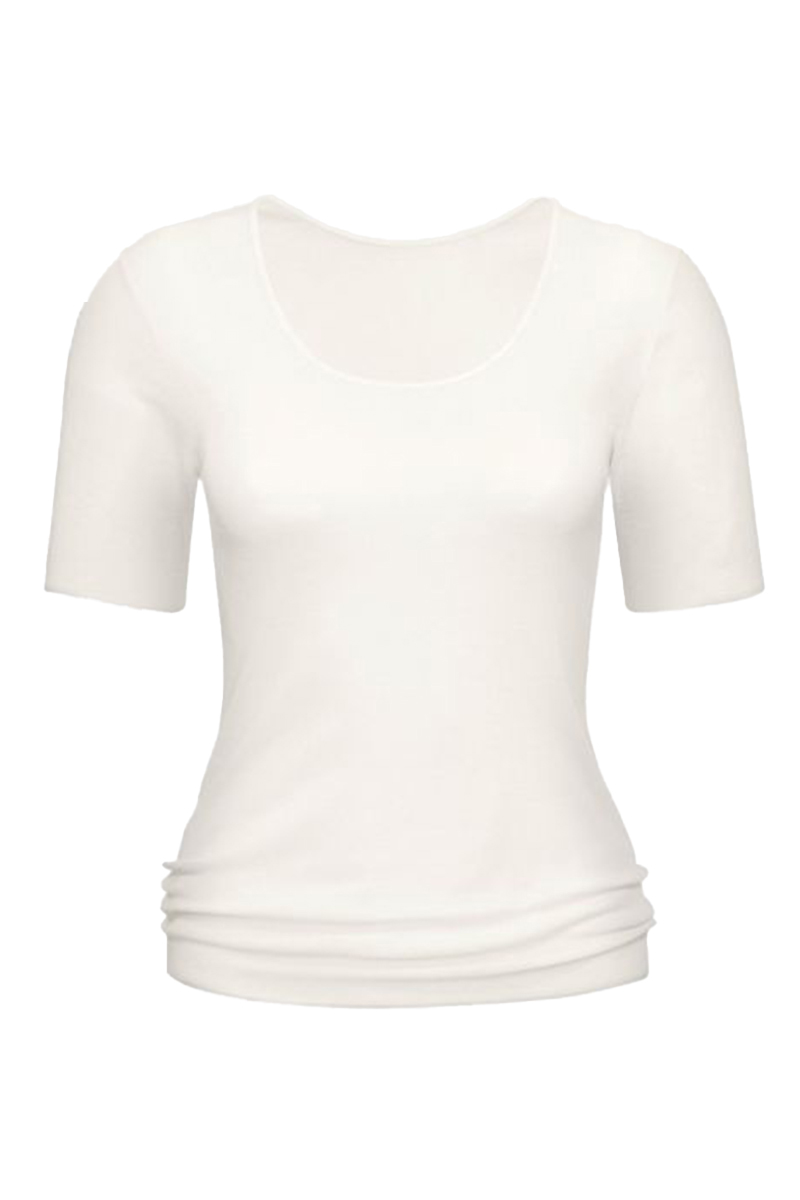 MEY Lingerie dames t shirt km Wit-1 1