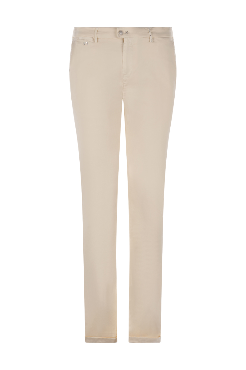 Heren broek ecru