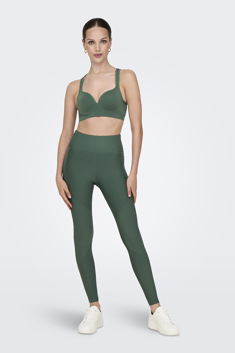Dames legging groen