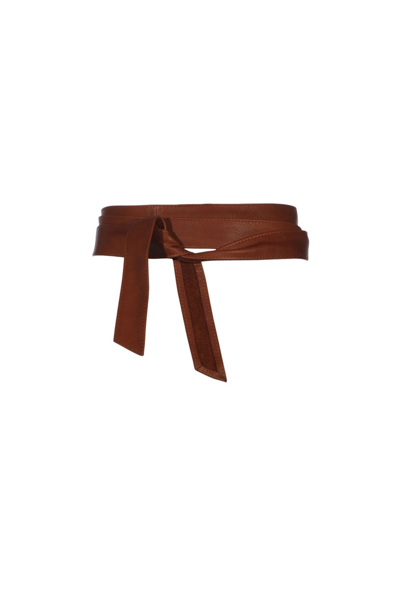 Dames riem bruin