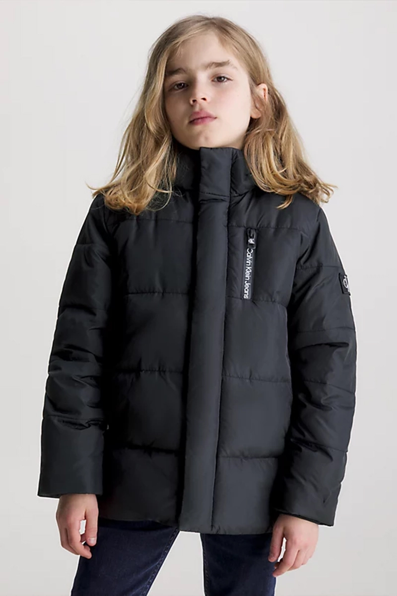 Calvin Klein Essential puffer jacket Zwart-1 2