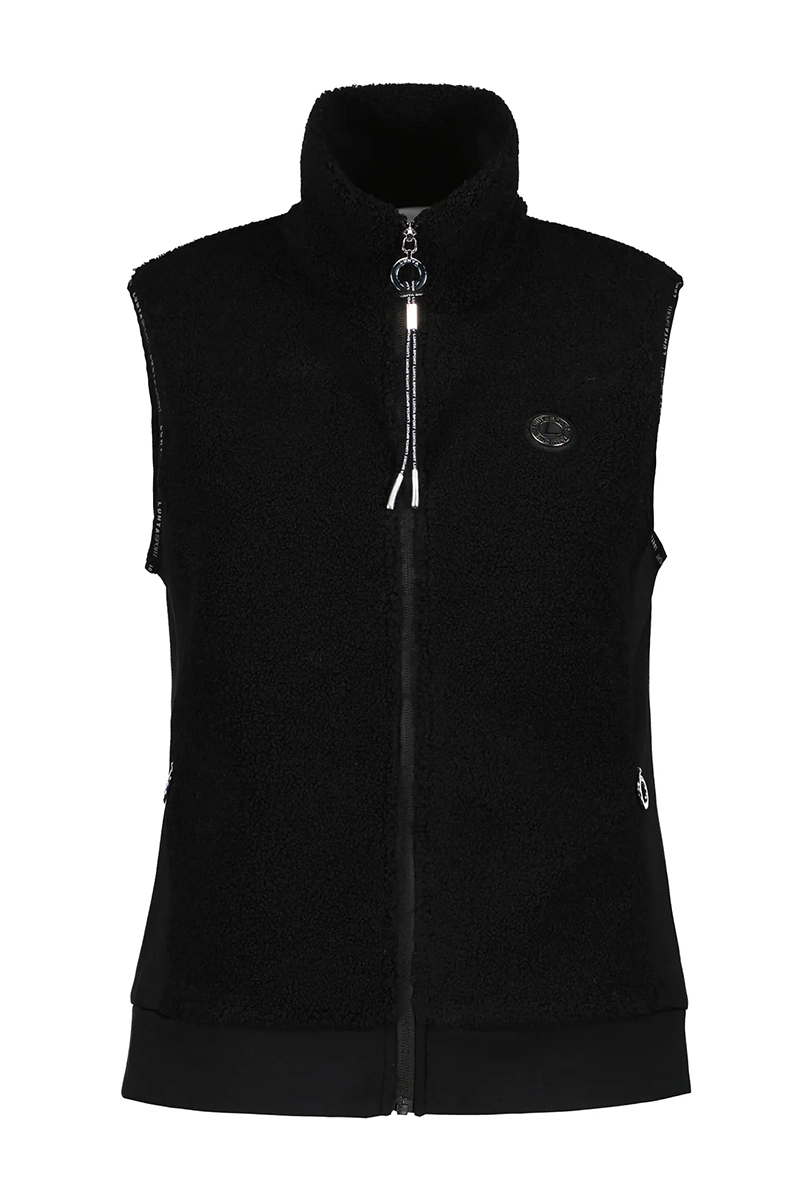 Casual dames bodywarmer zwart