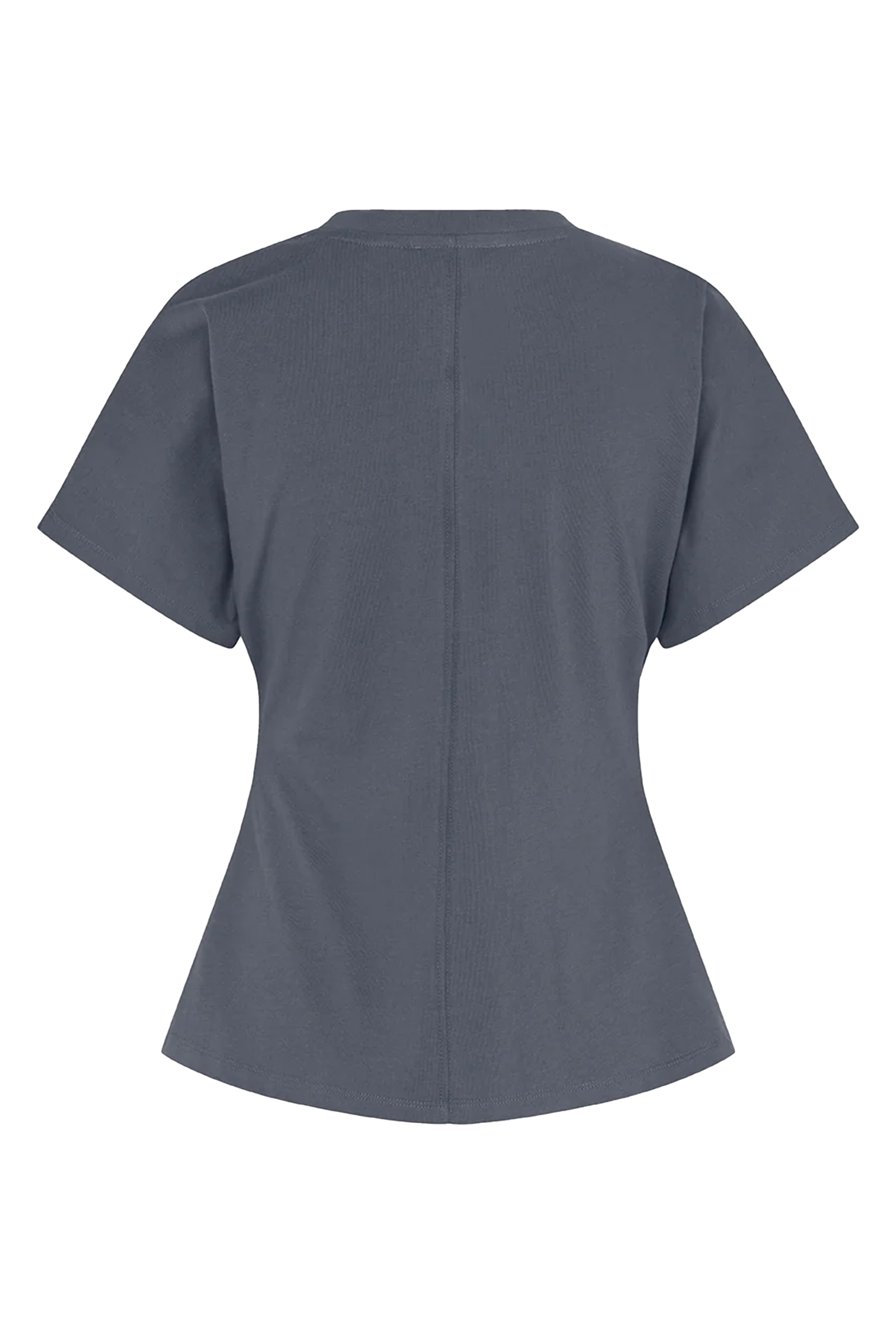 Dames t-shirt korte mouw blauw