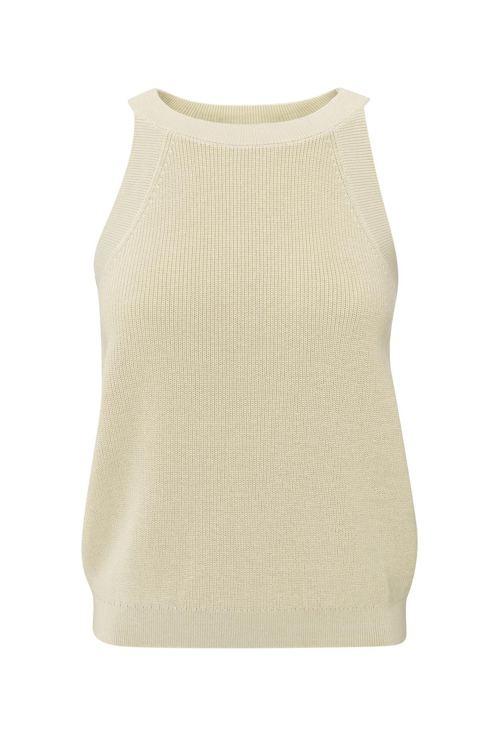 Dames top bruin