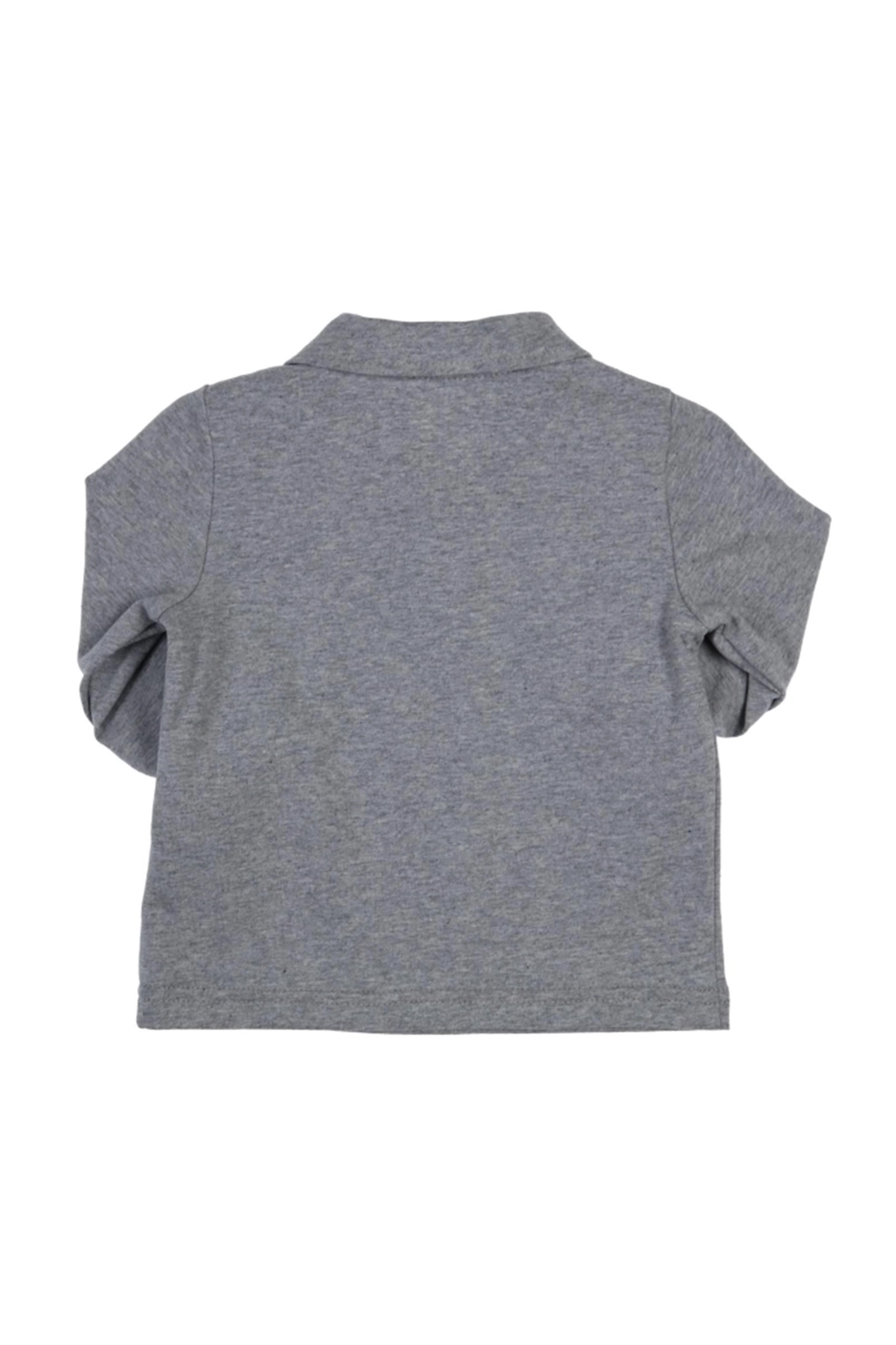 Baby t-shirt lange mouw grijs