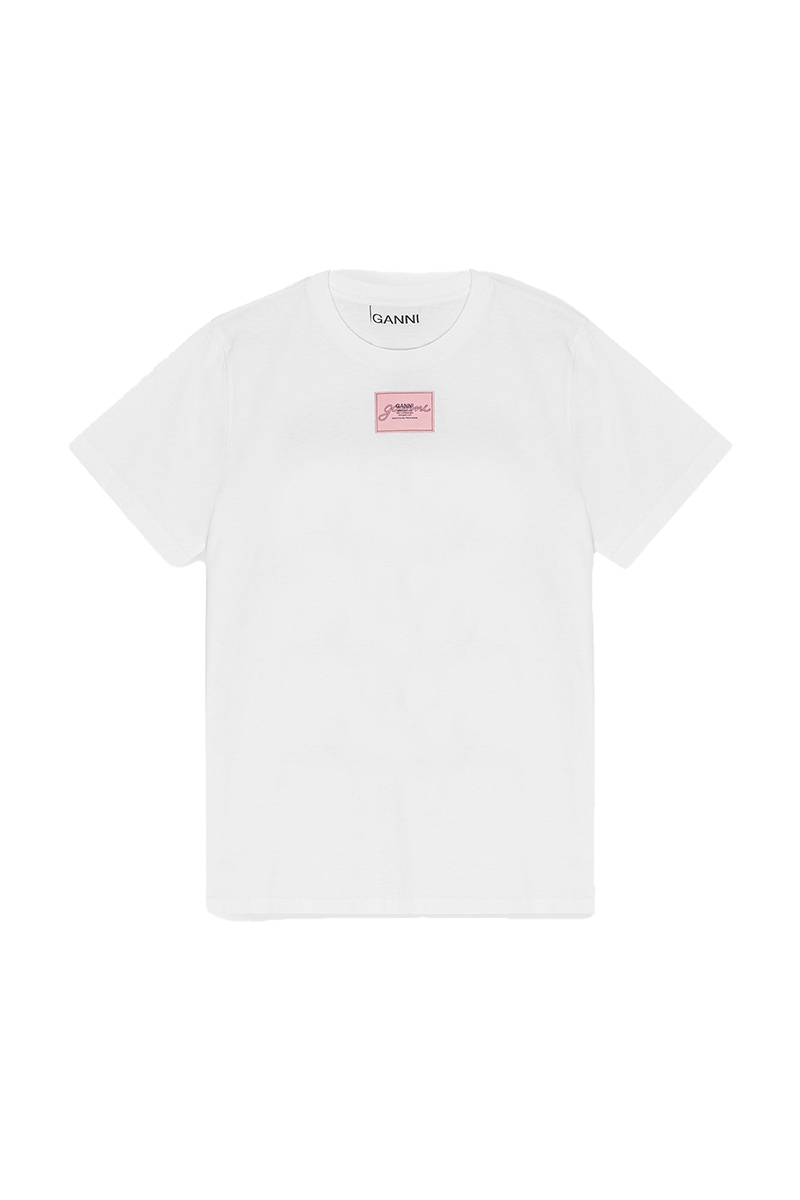 Dames t-shirt korte mouw wit