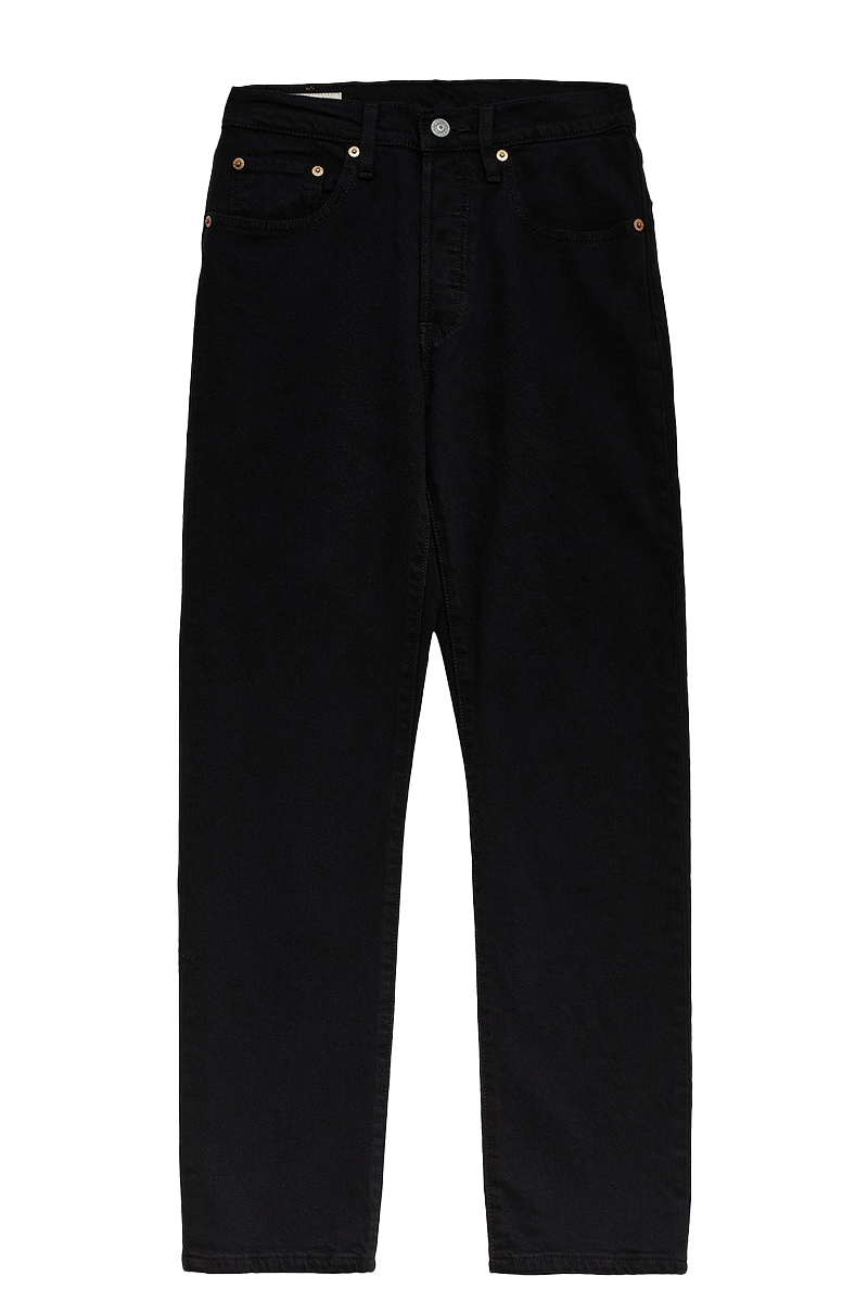Levi's 501  crop black sprout Zwart-1 1