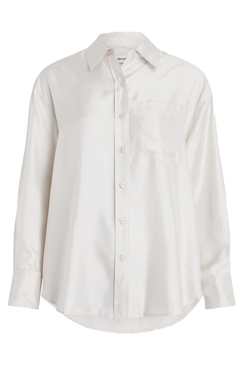 Dames blouse lange mouw ecru