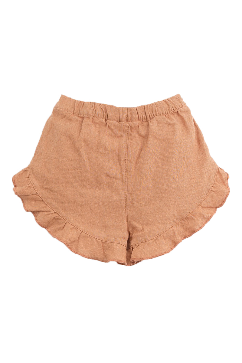 Play Up linen shorts Rood-1 2
