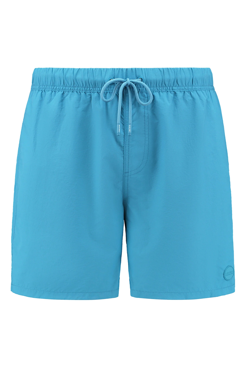 Bad/beach heren zwemshort blauw