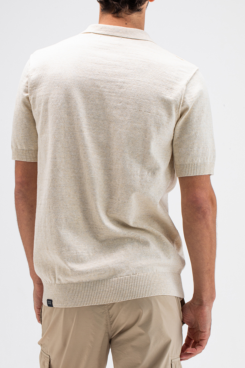 Butcher of Blue Lt Clifden Polo bruin/beige-1 3