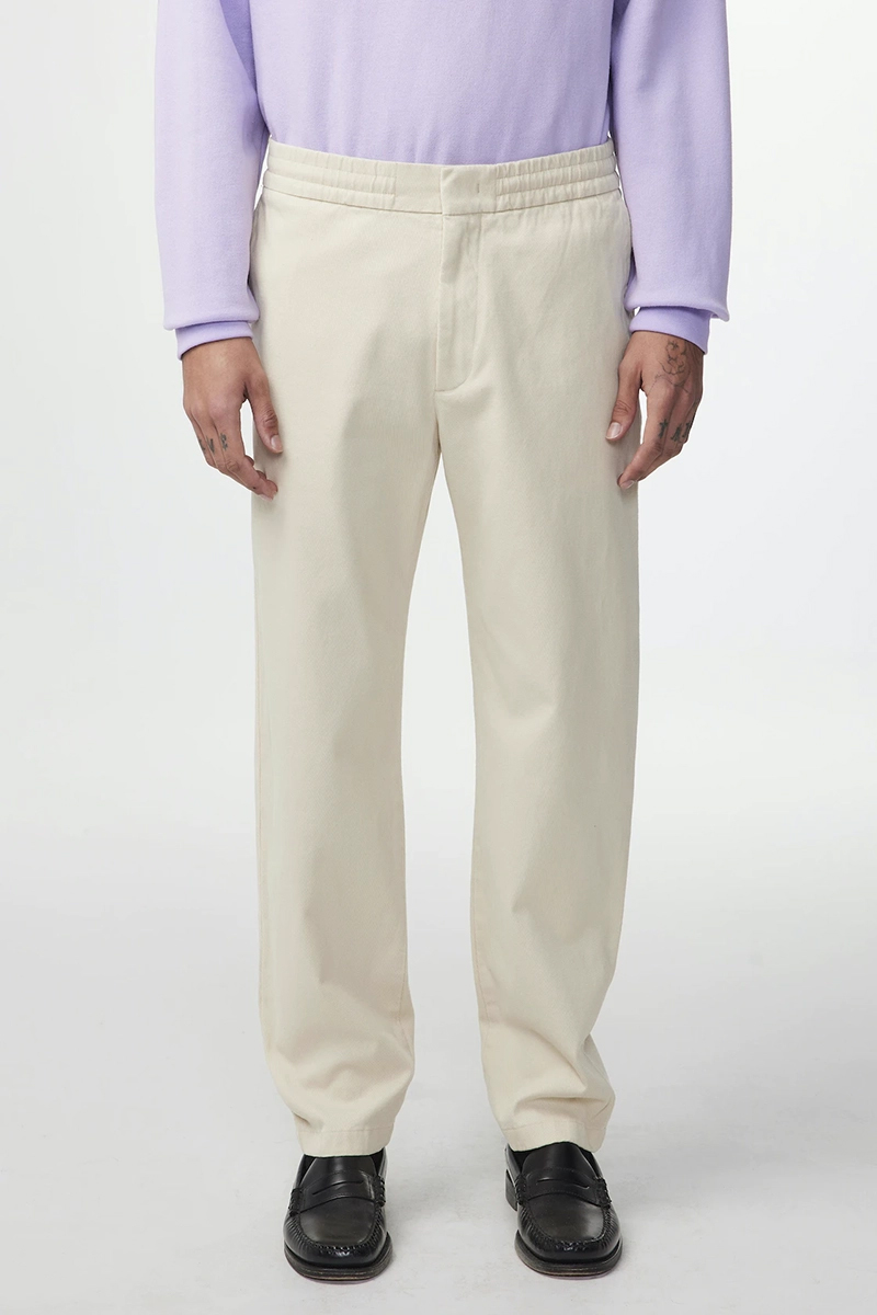 Heren broek ecru
