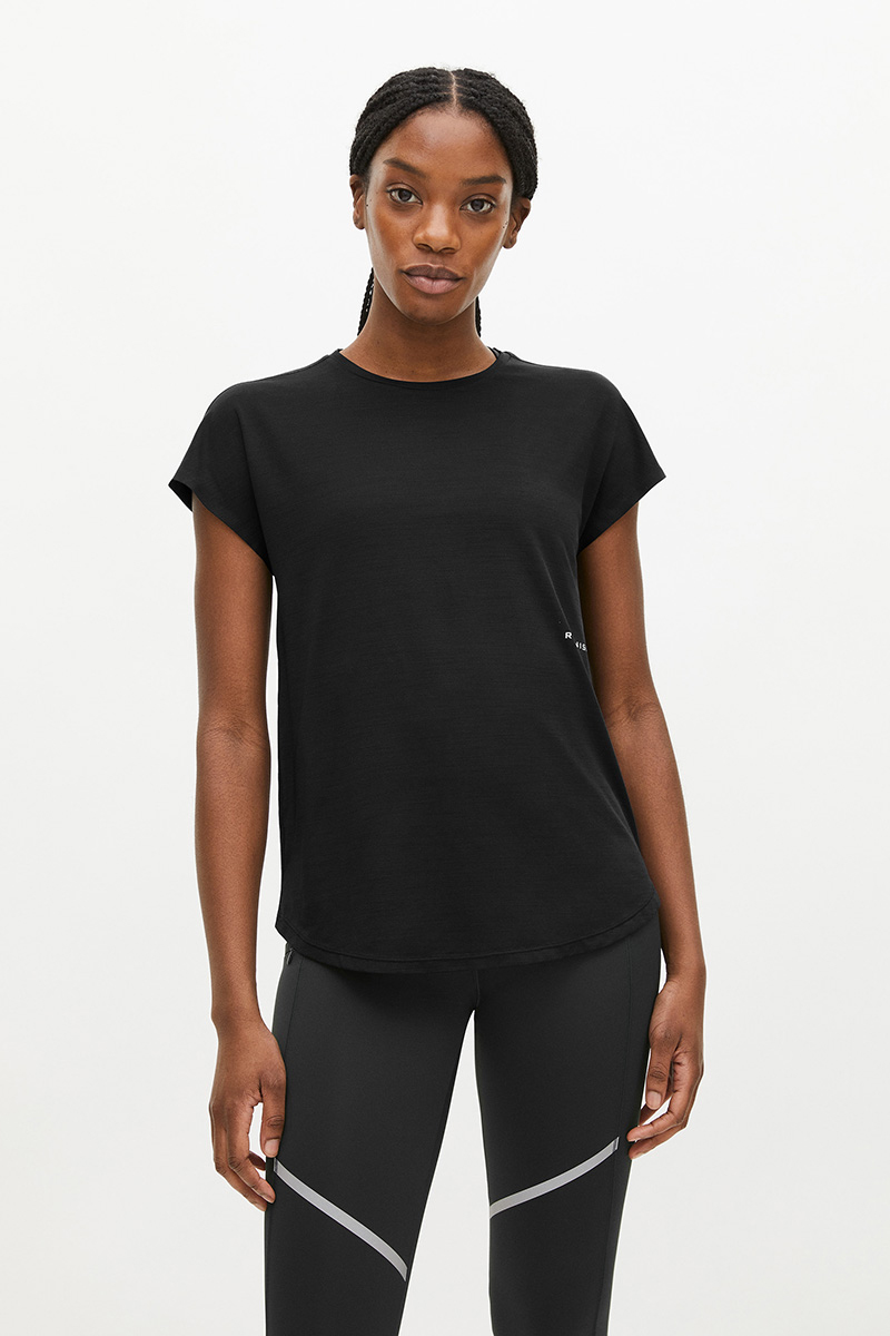 Rohnisch ELI LOOSE TEE Zwart-1 2