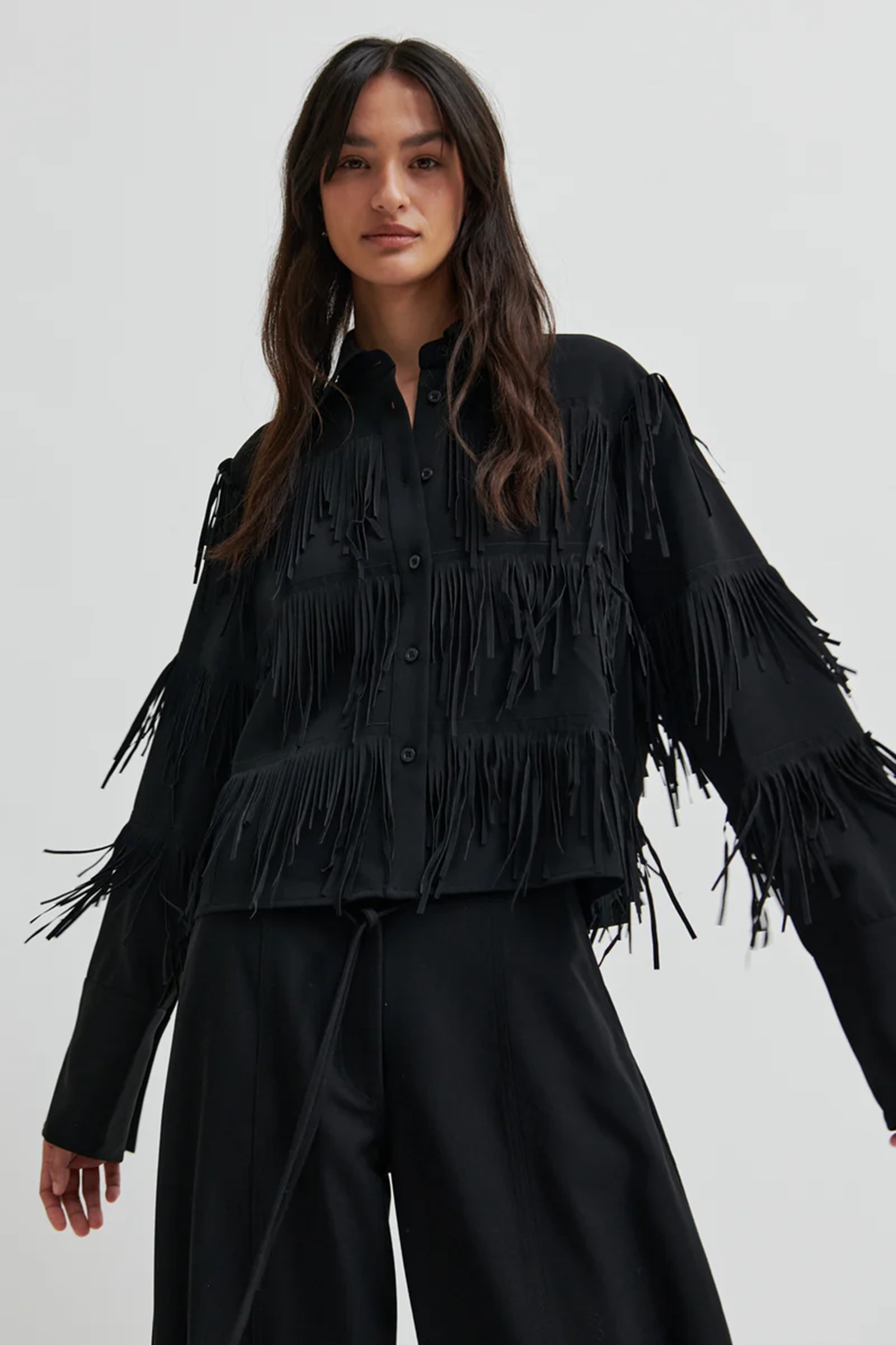 Dames blazer zwart