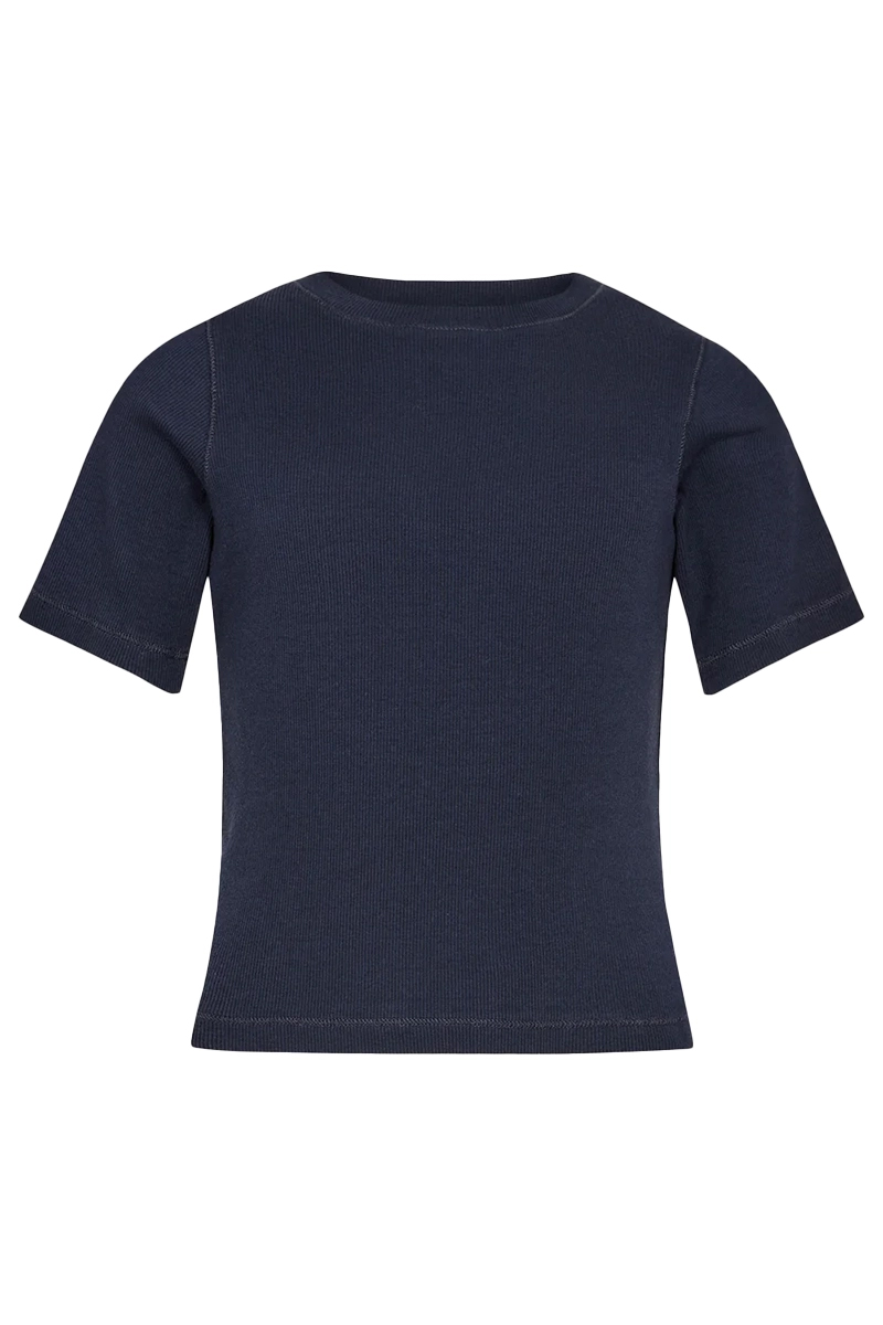 Sofie Schnoor Meisjes t-shirt korte mouw Blauw-1 1