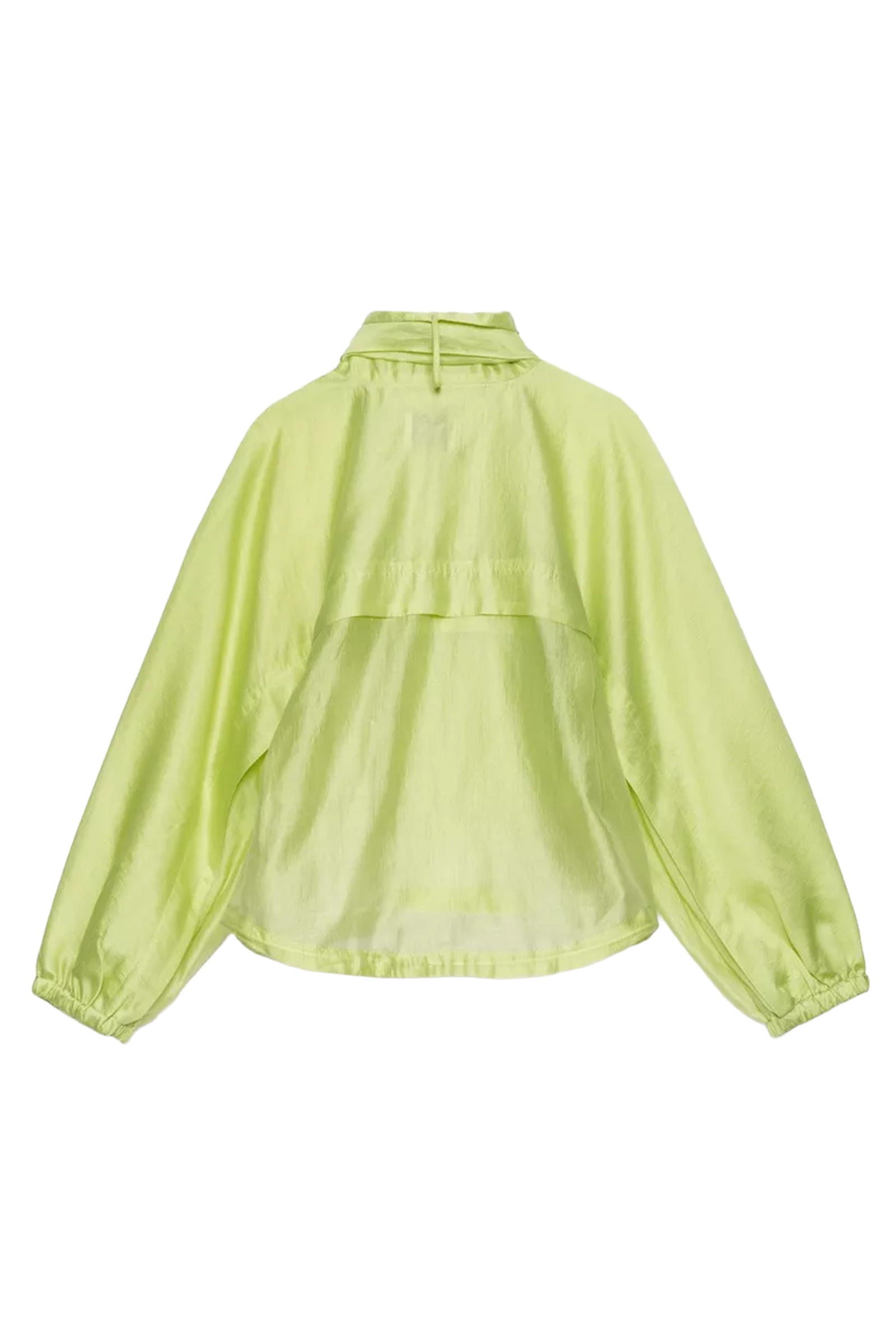 Dames blouse korte mouw groen