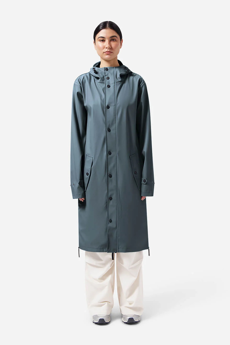 Dames jas blauw