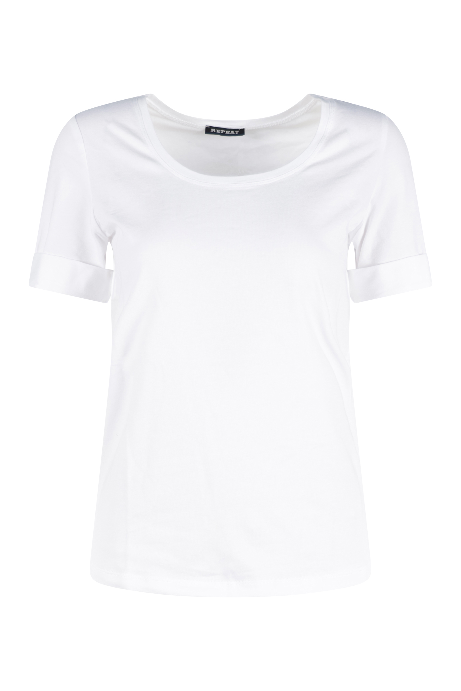 Dames t-shirt korte mouw wit