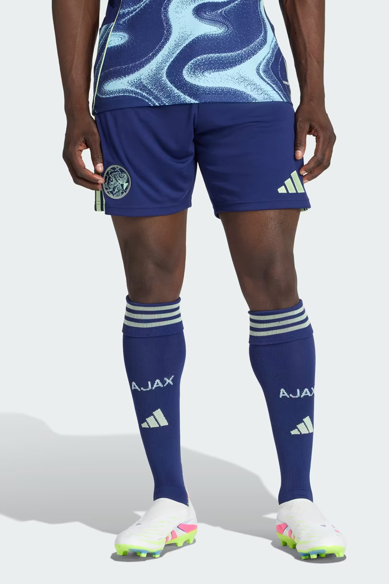 Voetbal heren club short  paars