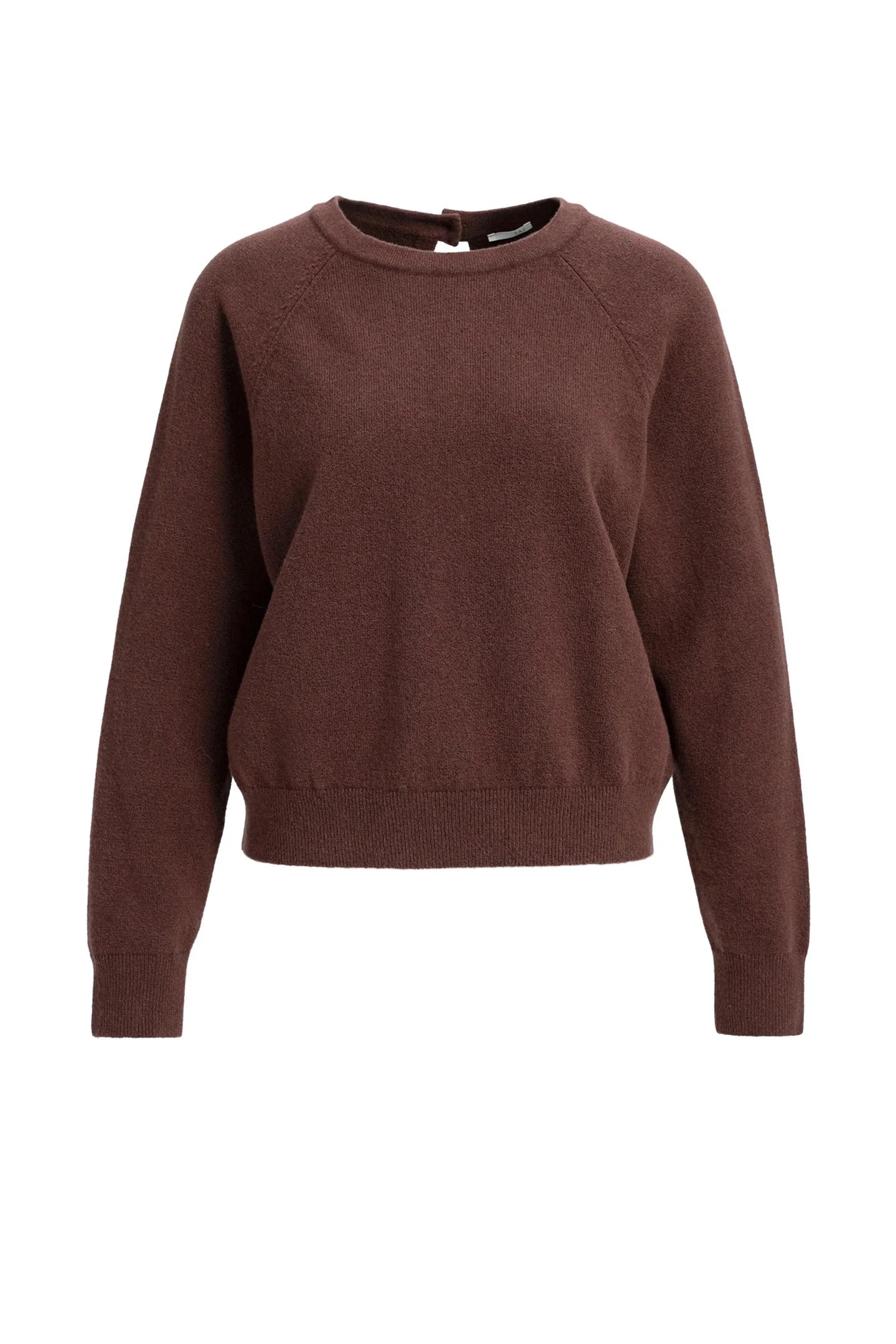 Dames sweater bruin