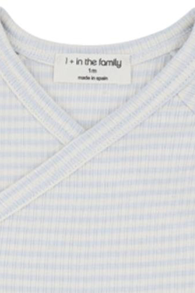 Baby t-shirt lange mouw blauw