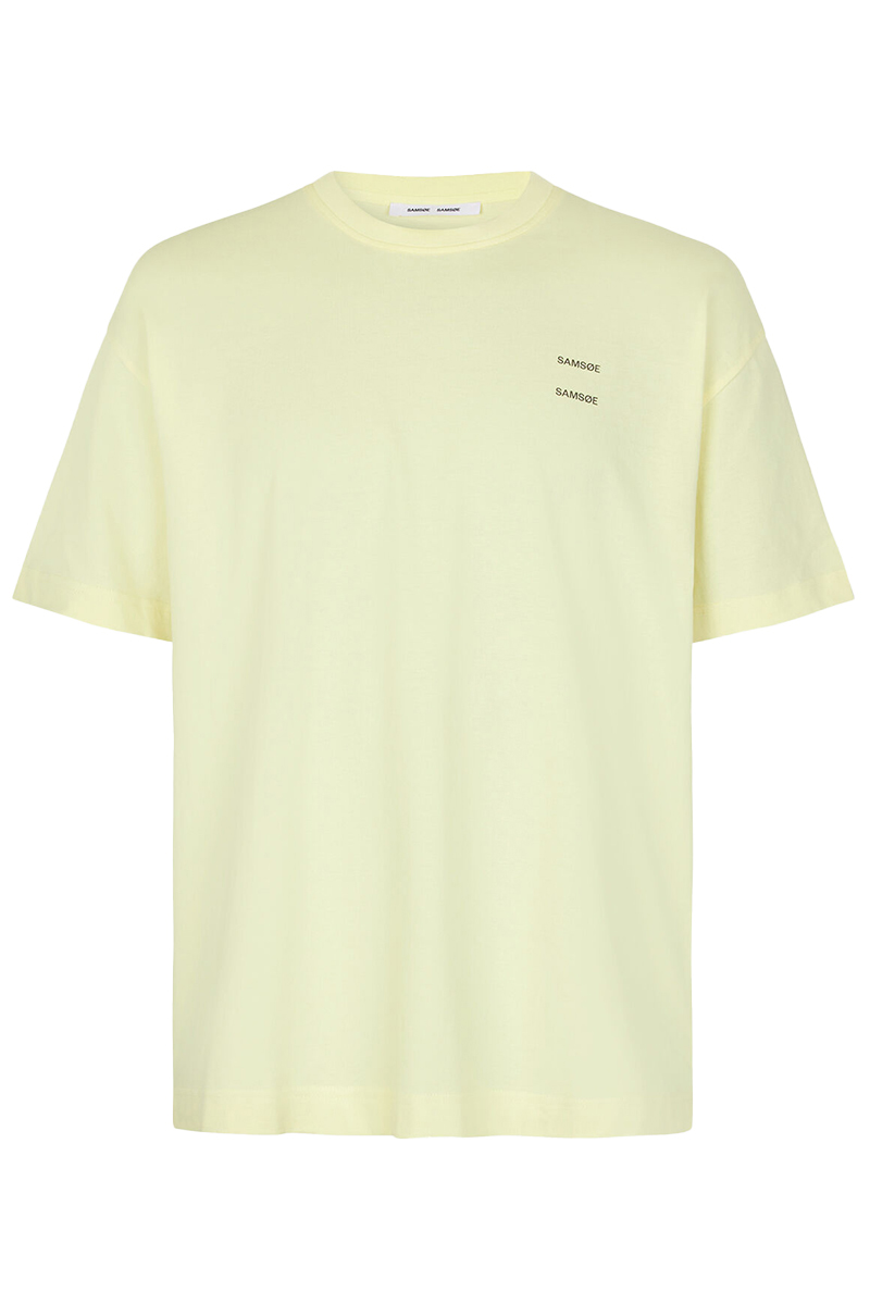 Heren t-shirt kortemouw geel