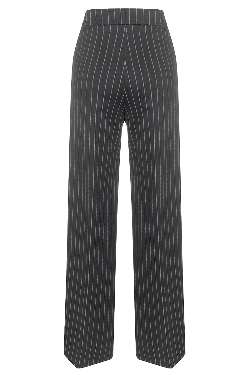 Ana Alcazar wide trousers Grijs-1 5