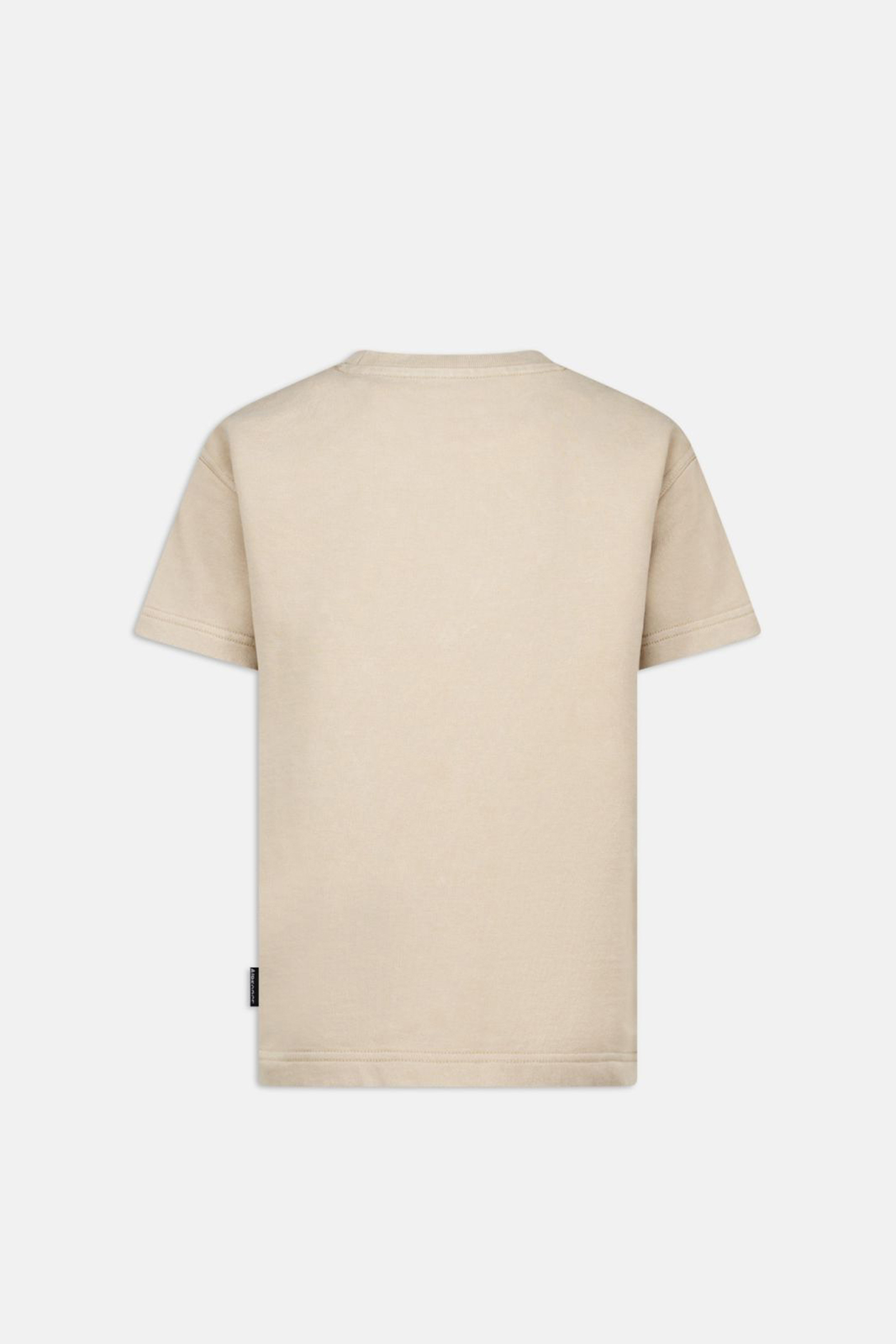 Jongens t-shirt korte mouw bruin