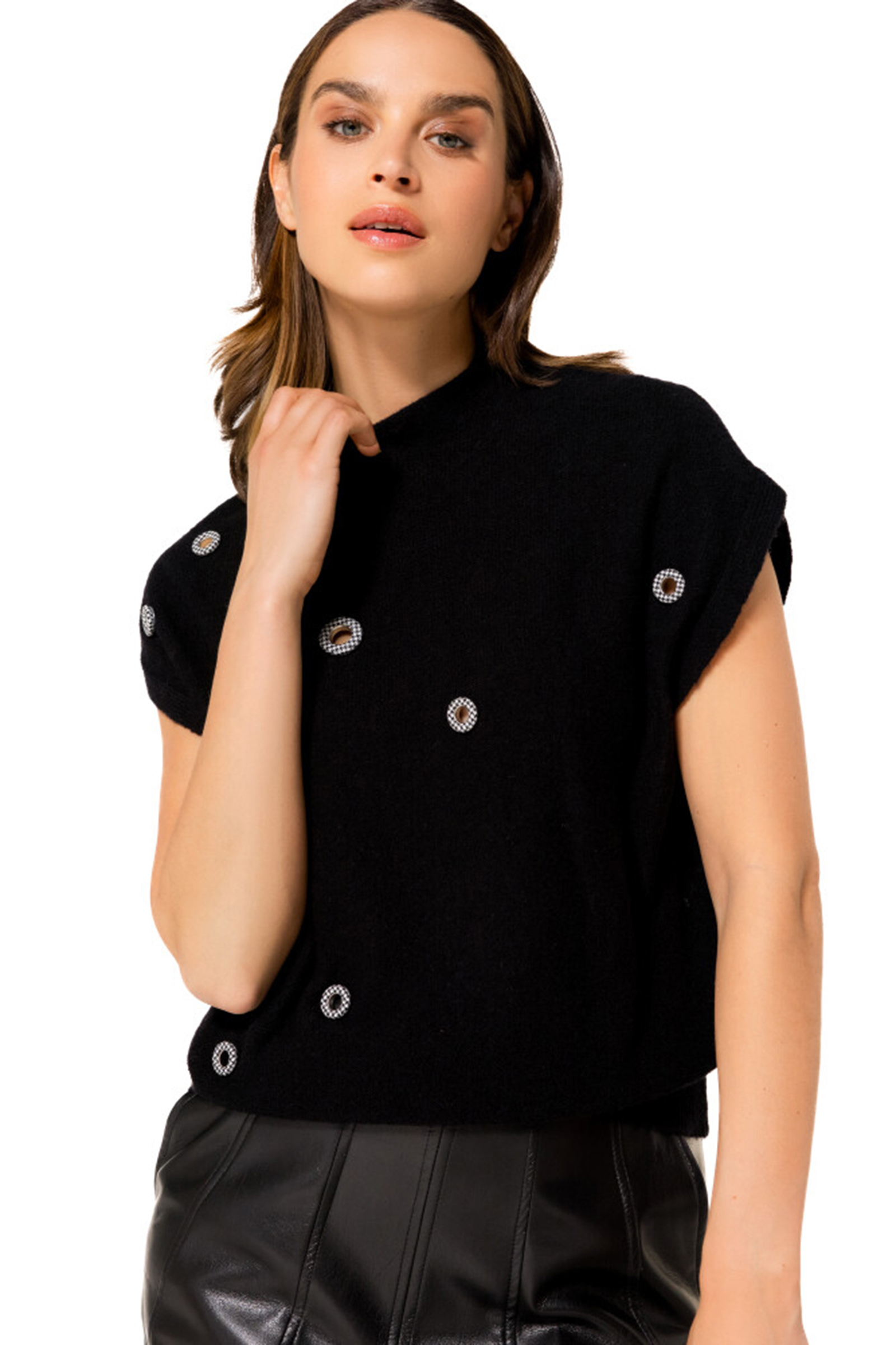Dames top zwart