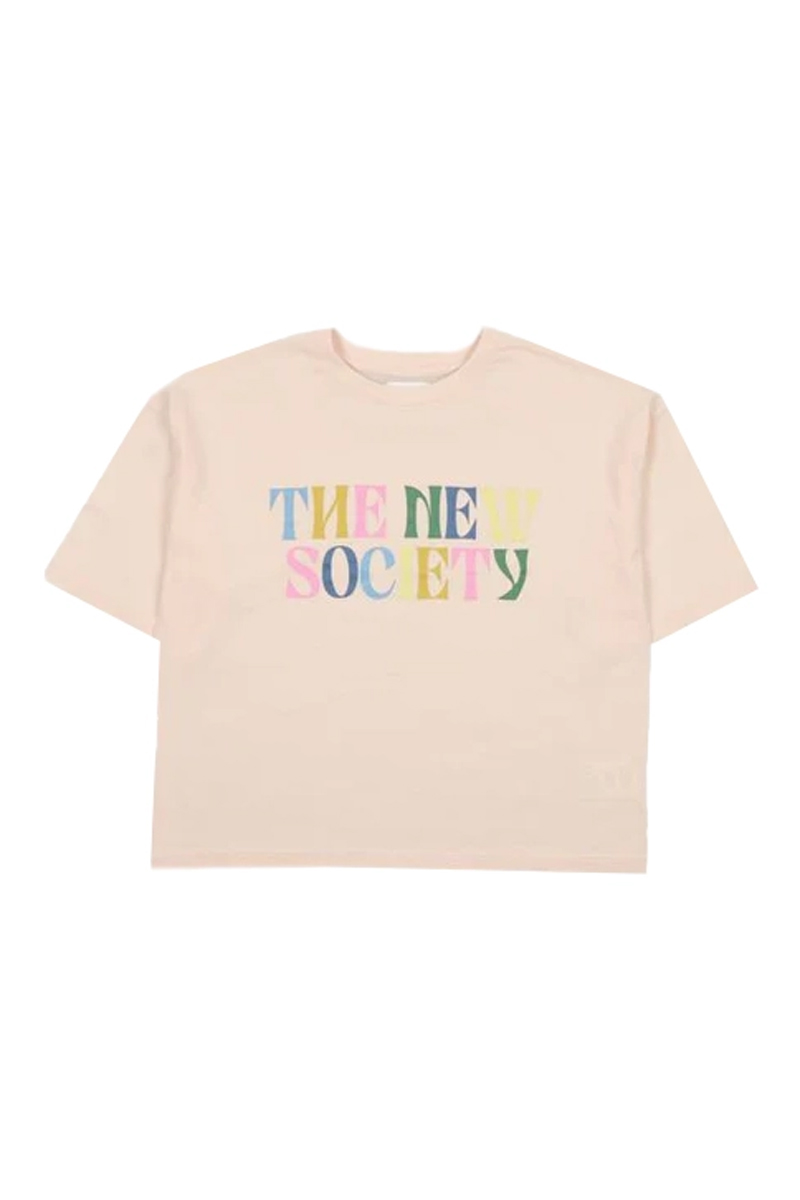 Meisjes t-shirt korte mouw rose