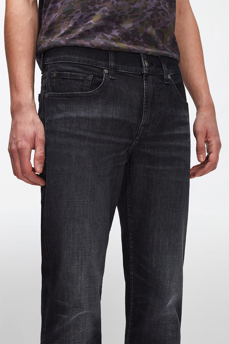 7 For All Mankind SLIMMY TAPERED Zwart-1 3