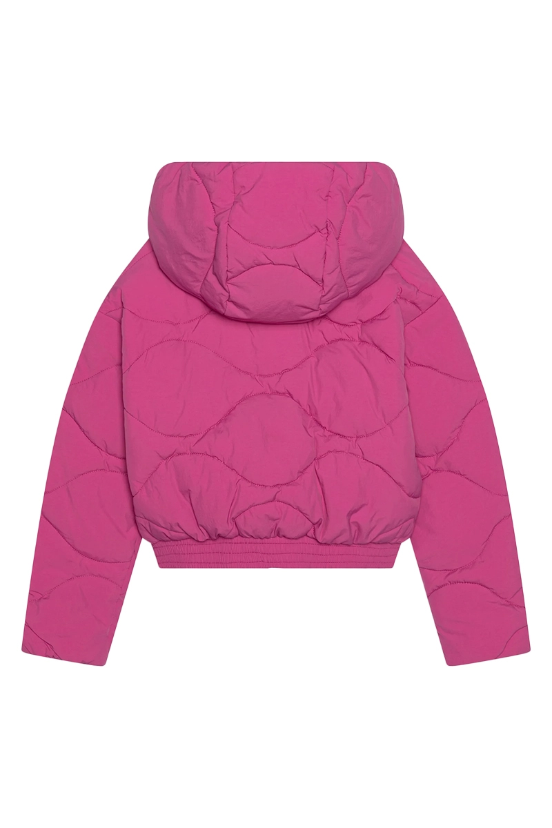 Calvin Klein Colour block puffer jacket Rose-1 3