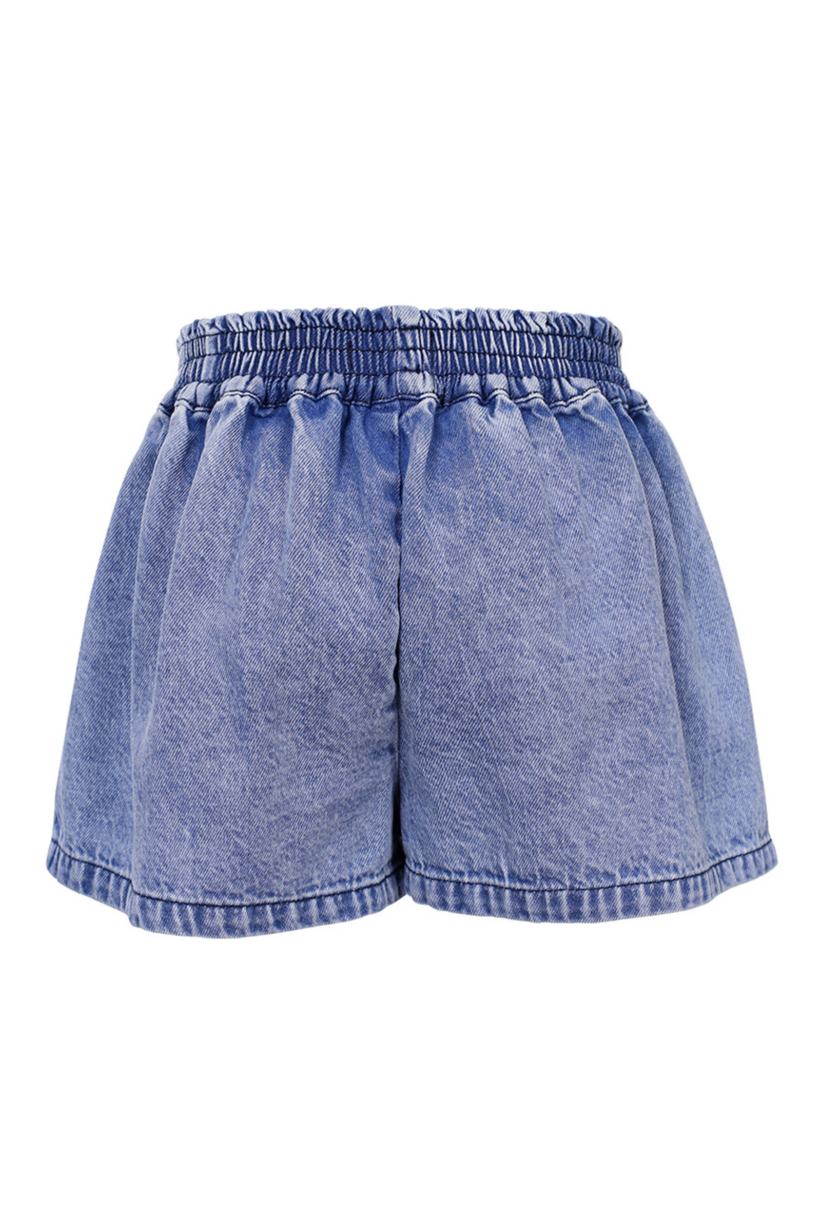 LOOXS LITTLE Little denim shorts Blauw-1 3