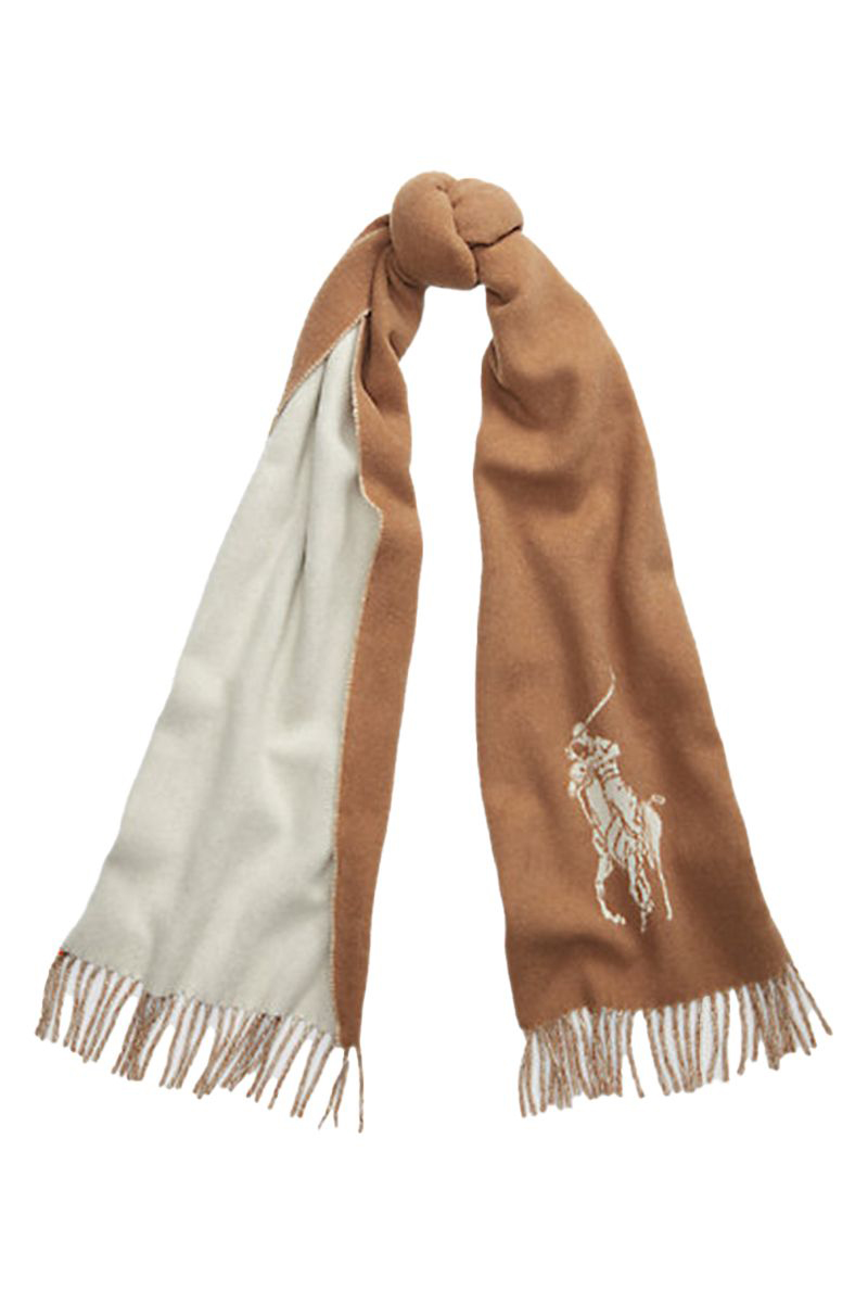 Polo Ralph Lauren Scarf bruin/beige-1 2