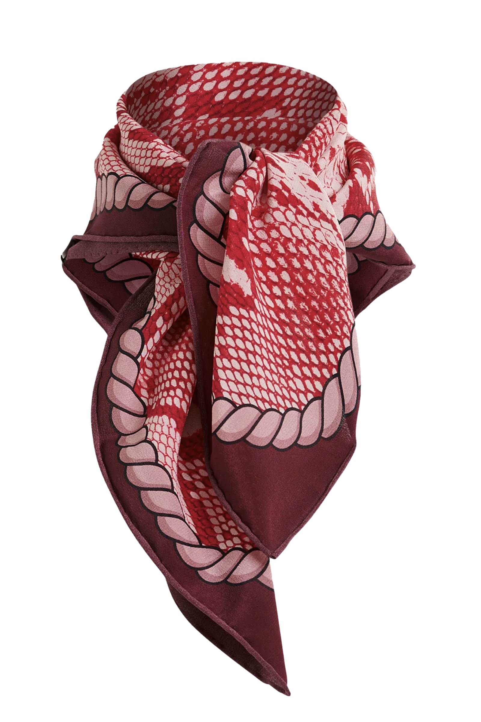 Dames sjaal rood