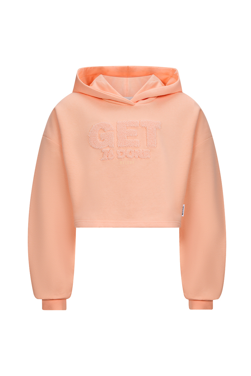 Meisjes sweater oranje